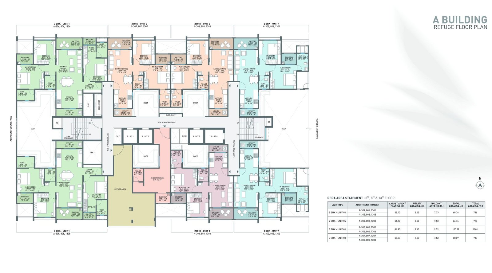 JN-AA-Privilege-Typical-Floor-Plan-Refuge-Floor-Tower-A