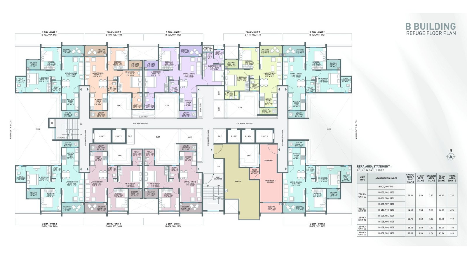 JN-AA-Privilege-Typical-Floor-Plan-Refuge-Floor-Tower-B